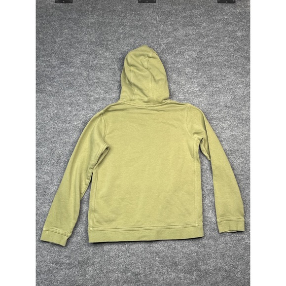 Nike Youth XL Olive Green Pullover Hoodie Small Swoosh Logo Fleece Streetwear - Picture 10 of 10